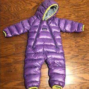 Patagonia girls infant bunting